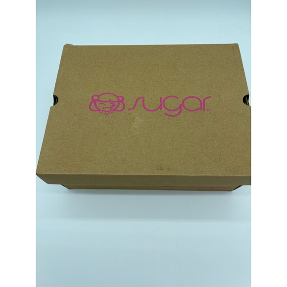 Sugar Womens Hundreds Espadrilles Sandals Beige Open Toe Knot Slip On 8.5 M New - Picture 11 of 11